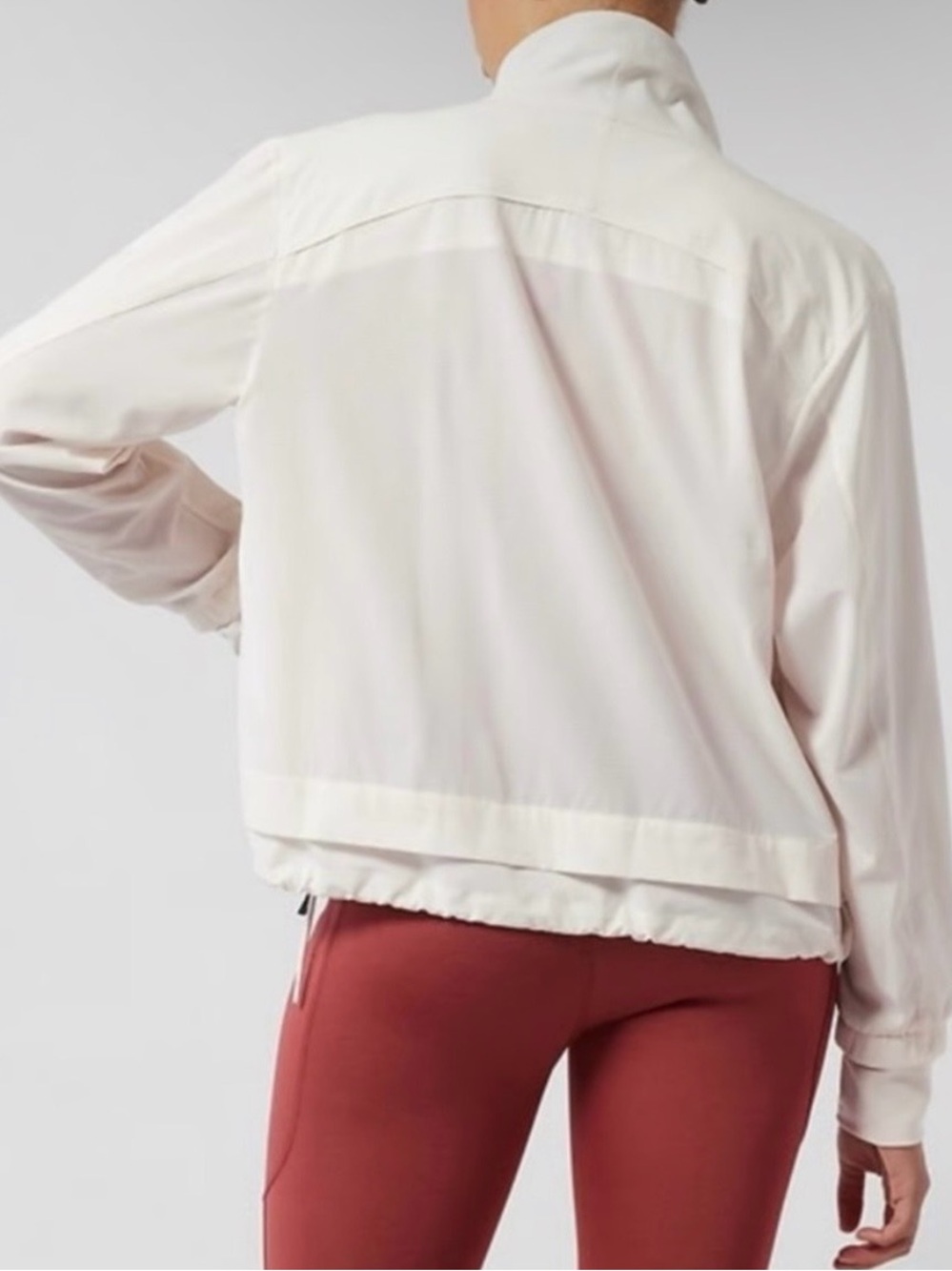 Athleta Allyson Felix Legend Bomber Jacket View 2